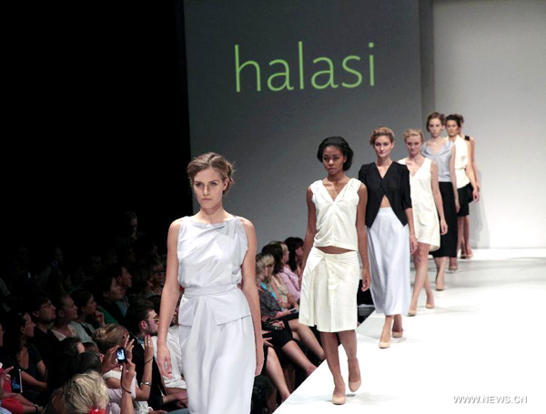 Halasi creations at Berlin Summer-Autumn Fashion Week