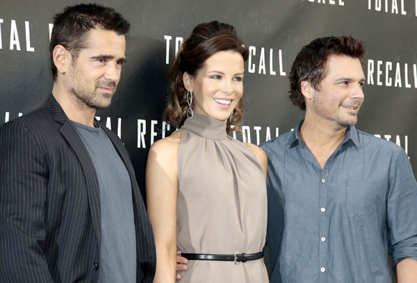 Stars of 'Total Recall' gather in Beverly Hills