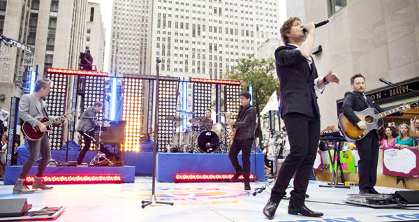 Matchbox 20 performs on NBC's 'Today' show