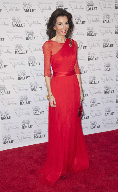 New York City Ballet Fall Gala held in Lincoln Center