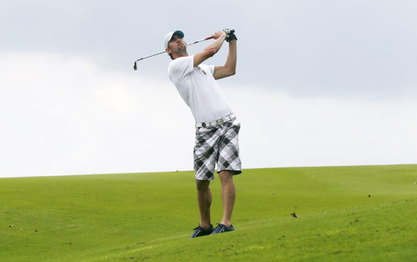 World Celebrity Pro-Am golf tournament held in Haikou