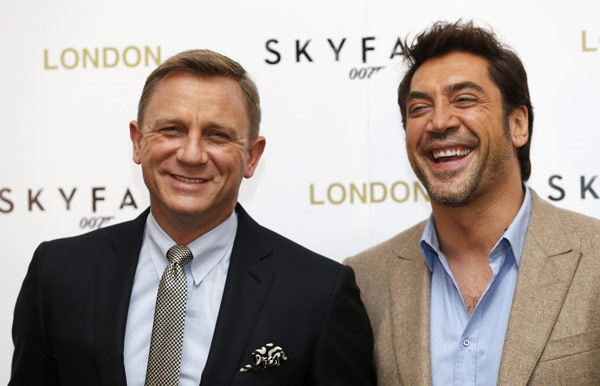 James Bond film 'Skyfall' premieres in London