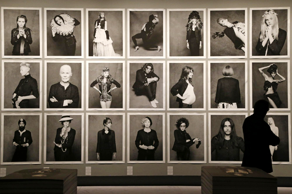 Karl Lagerfeld's photo exhibition 'Little Black Jacket'