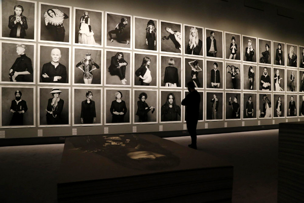 Karl Lagerfeld's photo exhibition 'Little Black Jacket'