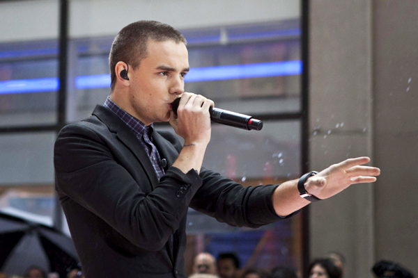 'One Direction' performs on NBC's Today show