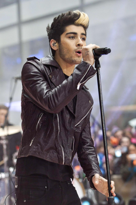 'One Direction' performs on NBC's Today show