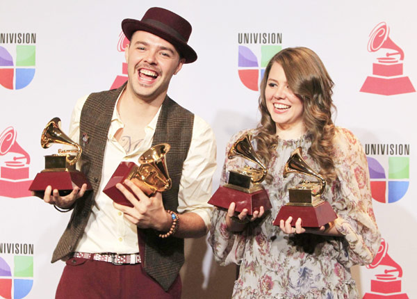 Singers perform at 13th Latin Grammy Awards