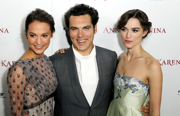 'Anna Karenina' premieres in Hollywood