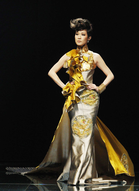 Charmaine Sheh attends Asian Couture fashion show