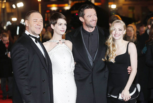 'Les Miserables' premieres in London