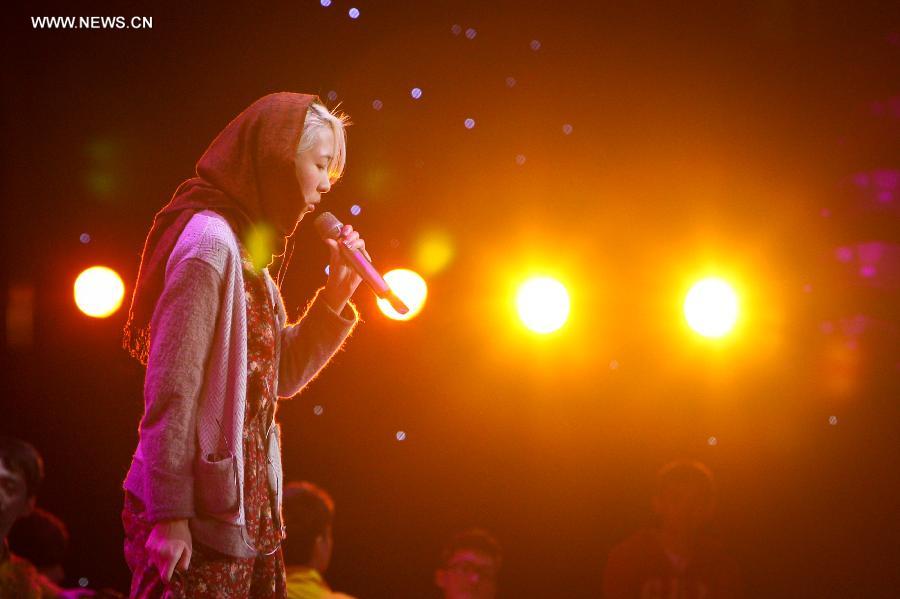 Rehearsal of CCTV's 2013 New Year Gala held in Beijing