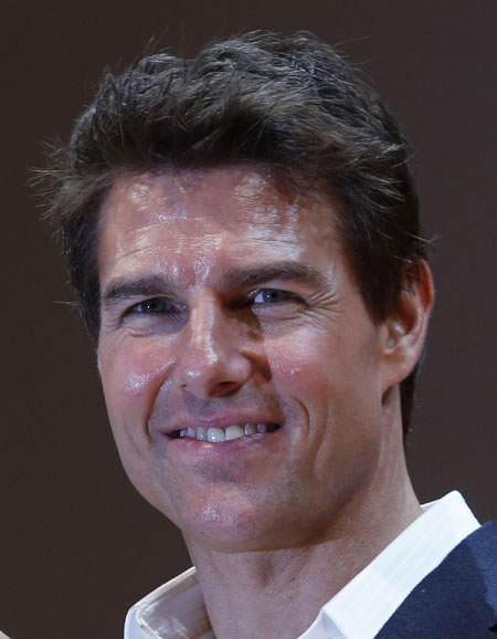 Tom Cruise attends the Japan premiere of 'Jack Reacher'