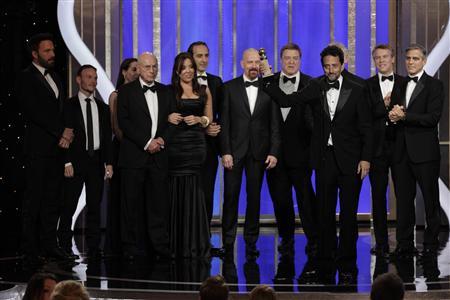 'Argo' scores double victory at Golden Globes