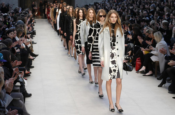 2013 London Fashion Week A/W: Burberry