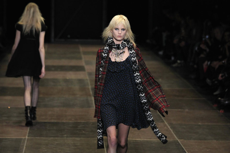 Paris Fashion Week F/W 2013/2014: Saint Laurent