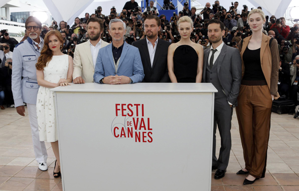 Photocall for 'The Great Gatsby' in Cannes