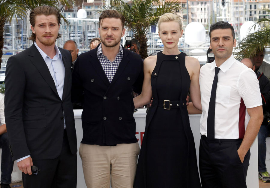 Timberlake poses at photocall for 'Inside Llewyn Davis'