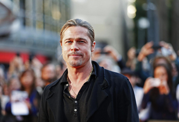 Brad Pitt promotes 'World War Z' in Sydney