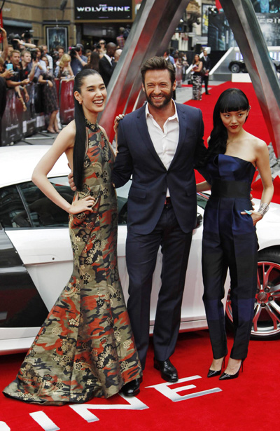 'The Wolverine' premieres in London