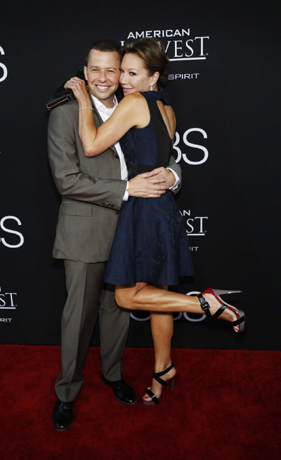 Ashton Kutcher at LA premiere of 'Jobs'