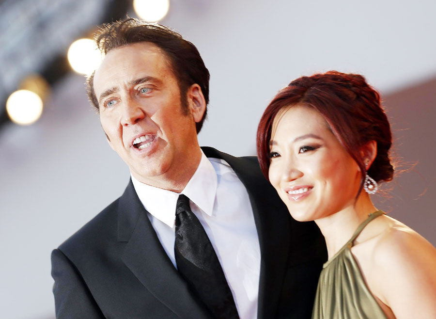 Nicolas Cage attends 70th Venice Film Festival