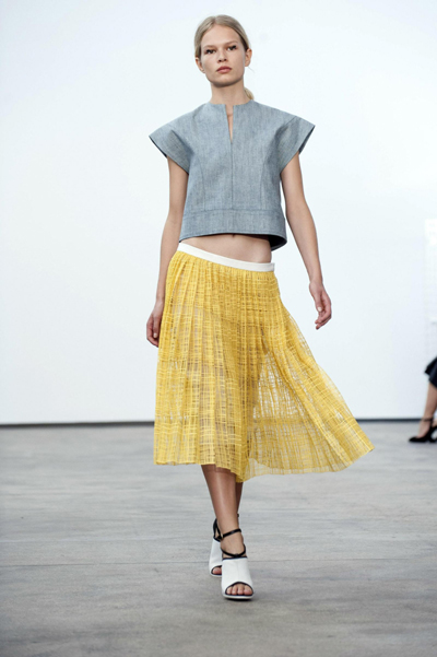 Derek Lam S/S 2014 preseted during NYFW