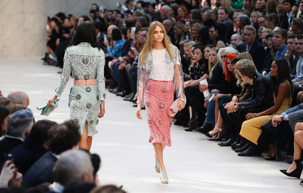 Burberry Prorsum Spring/Summer 2014 collection