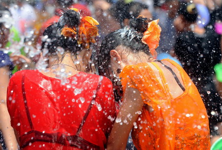 Get drenched at Water Splashing Festival