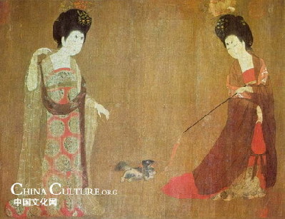 Woman's Costume in the Tang Dynasty