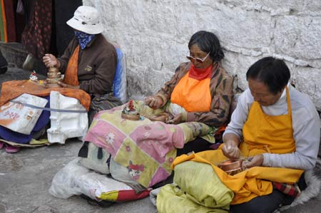 A tour to Jokhang Temple