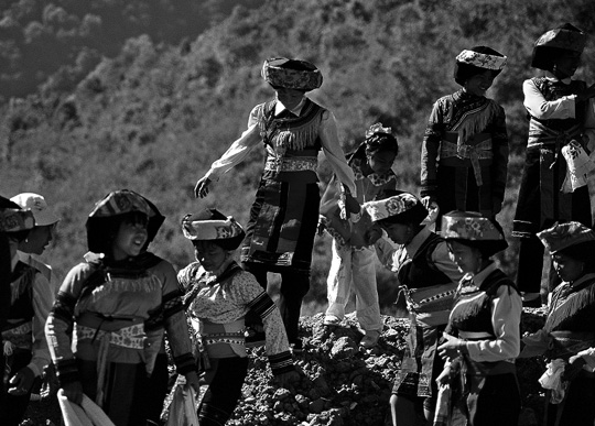 People of Lahu ethnic group