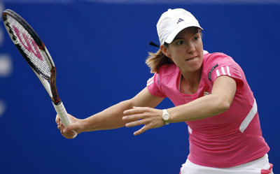 Henin at Int'l Women's Open