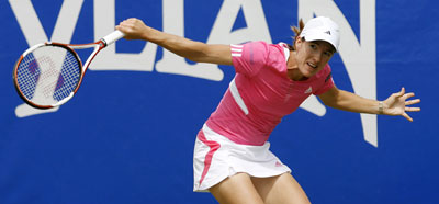 Henin at Int'l Women's Open