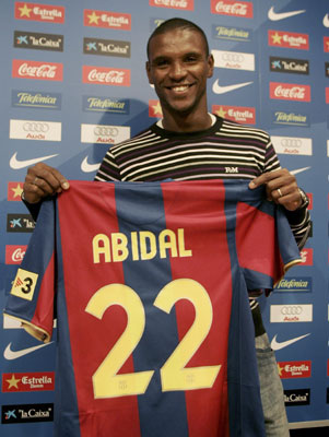 Barcelona new signing's prosentation