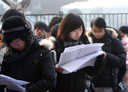 Post-graduate entrance exam 2010 kicks off