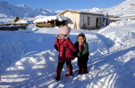 Town in Xinjiang records lowest temperature