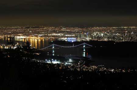 Snapshots of Vancouver before Winter Olympics