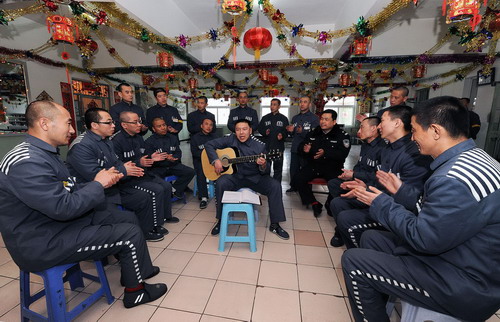 Spring Festival in a prison