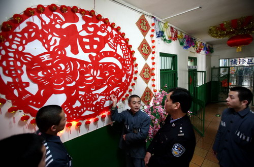 Spring Festival in a prison