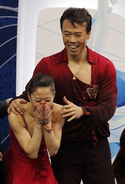 Shen and Zhao win pairs gold