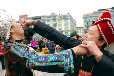 Special Spring Festival activity in S China