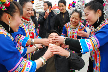 Special Spring Festival activity in S China