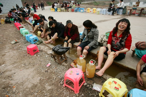 Foot massage at two yuan