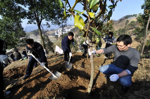 32nd Arbor Day marked in China