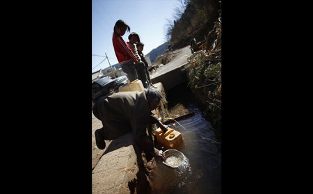 Surviving on muddy water