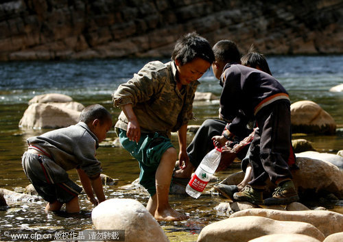 The water line in Yunnan