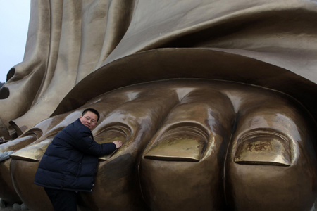 Lingshan Grand Buddha statue