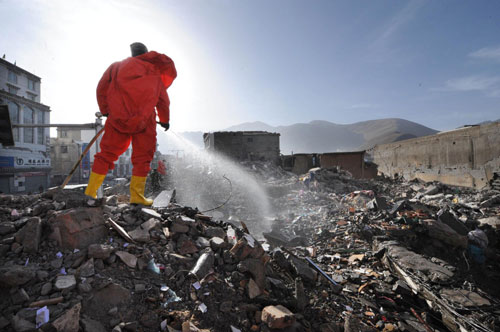 Yushu prevents disease breakout