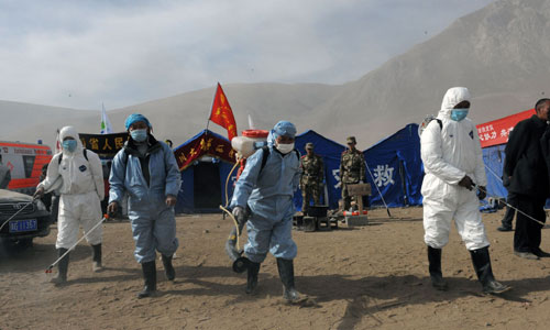 Yushu prevents disease breakout