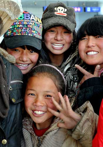 Yushu orphans to continue studies in Xining
